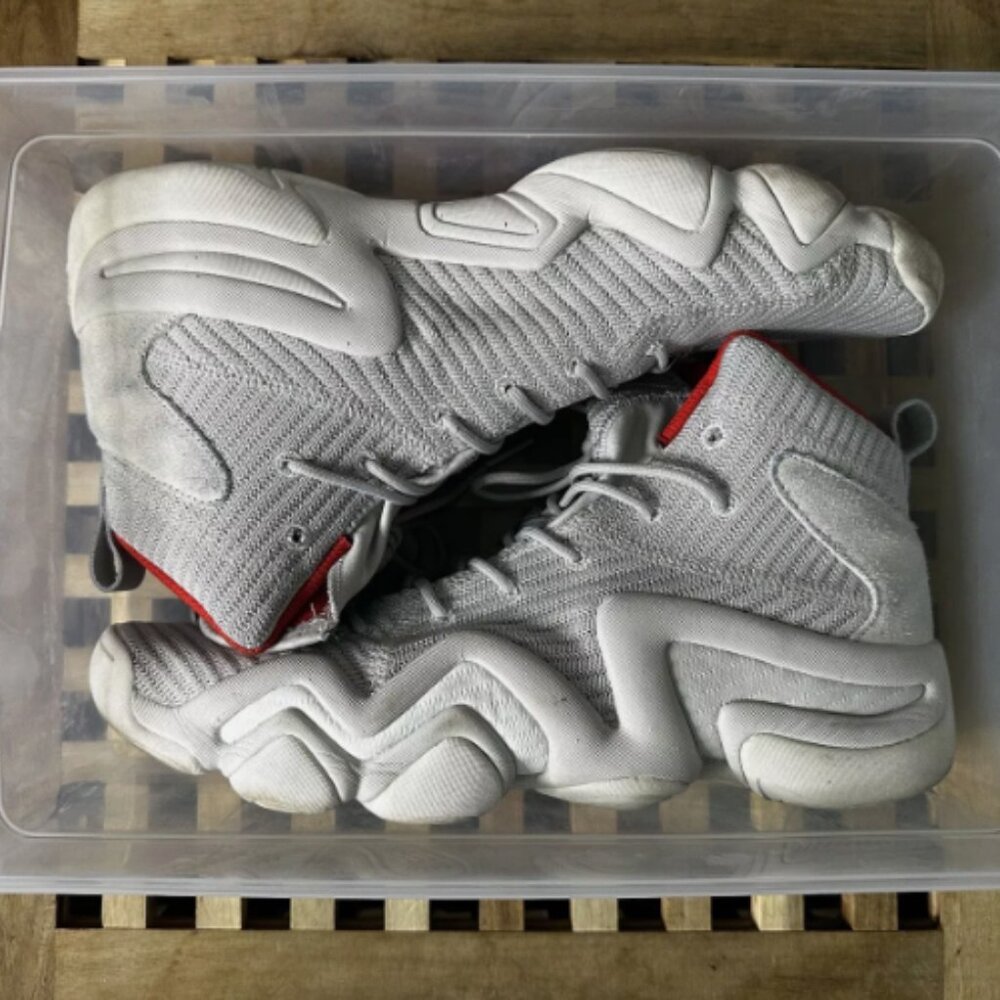 adidas Crazy 8 ADV Primeknit Grey Men's Size 12